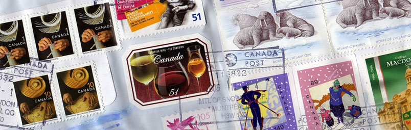 Canadian stamps price guide and values